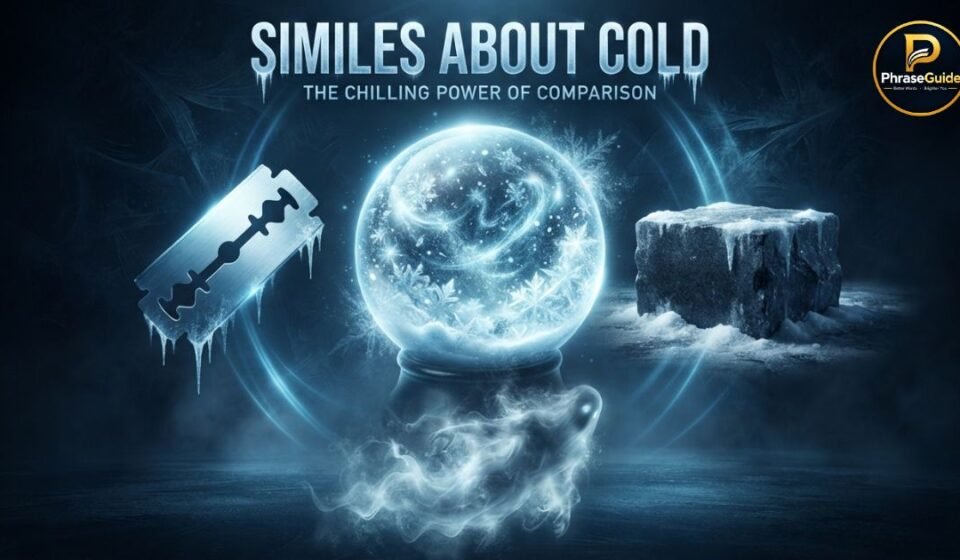 similes about cold