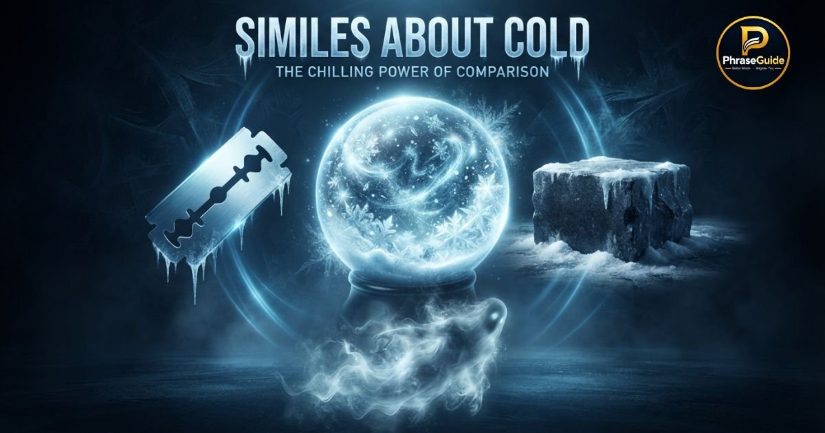 similes about cold