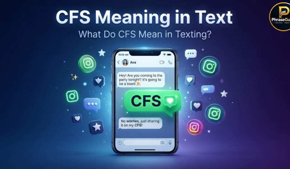 cfs mean in text