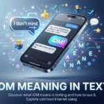idm meaning in text
