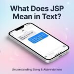 what does jsp mean in text