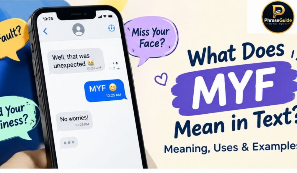 MYF Meaning In Text